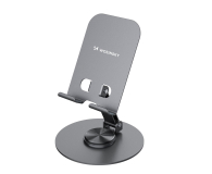 Wozinsky Podstawka stojak obrotowy pod telefon tablet szara - 1524716 - zdjęcie 1